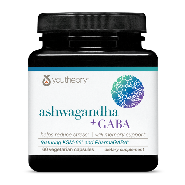 Ashwagandha benefits: Ashwaghanda + Gaba Capsules With KSM-66