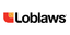Loblaws logo with red and orange design on a white background