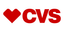 Red CVS logo with a heart symbol on a white background