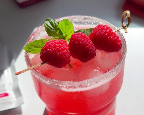 Raspberry Bliss Mocktail