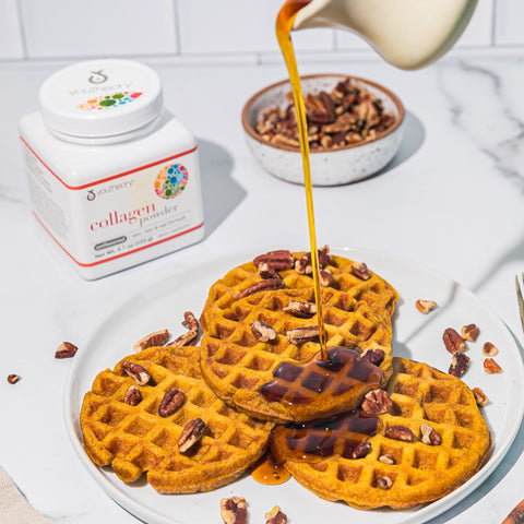 Pumpkin Pie Waffles