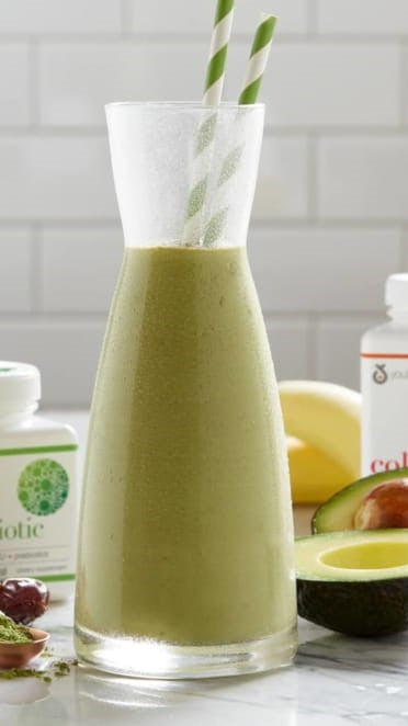 Avocado Matcha Date Smoothie