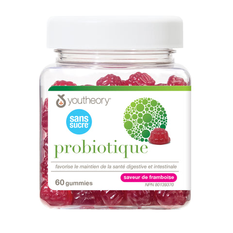 31002271 Youtheory Probiotic Gummies - Zero Sugar, Raspberry, 60 ct 31002271_MAIN2
