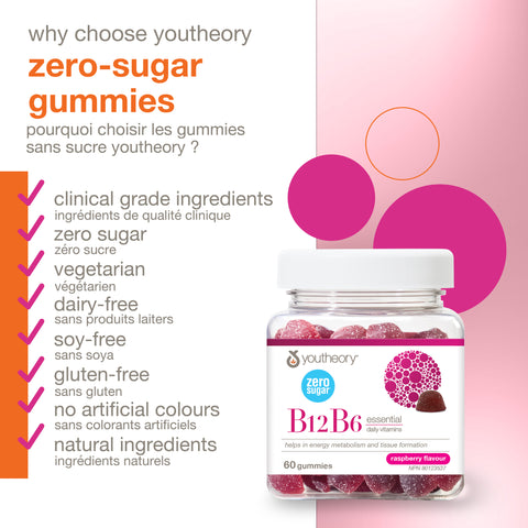 31002272 Youtheory B12B6 Gummies - Zero Sugar, 60 ct 31002272_6