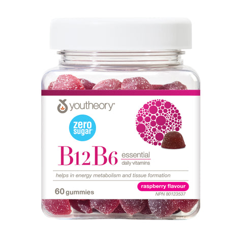 31002272 Youtheory B12B6 Gummies - Zero Sugar, 60 ct 31002272_MAIN