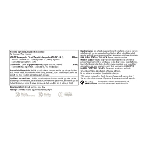 31002295 Youtheory Ashwagandha Gummies - Zero Sugar Blueberry Flavour 60 Gummies 31002295_YT_Ashwagandha_ZeroSugar_Gummies__NFP