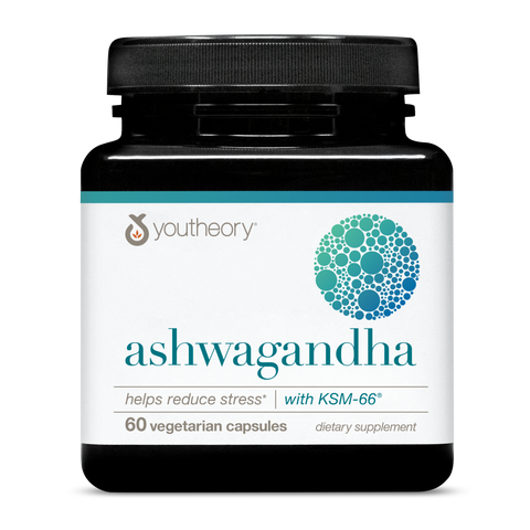 ASH.00758 Youtheory Ashwagandha 60 Capsules ASH