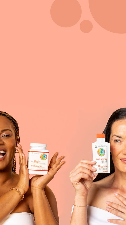 the confidence of collagenElevate your wellness routine with formulas designed to help you feel confident and radiant from the inside out, each providing the essential building blocks for healthy aging including helping to increase skin elasticity, and reduce fine lines and wrinkles. 