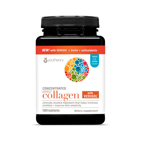 CC.00104.BTL Youtheory Concentrated Effect Collagen with Verisol Tablets Product Image - Main Product Image