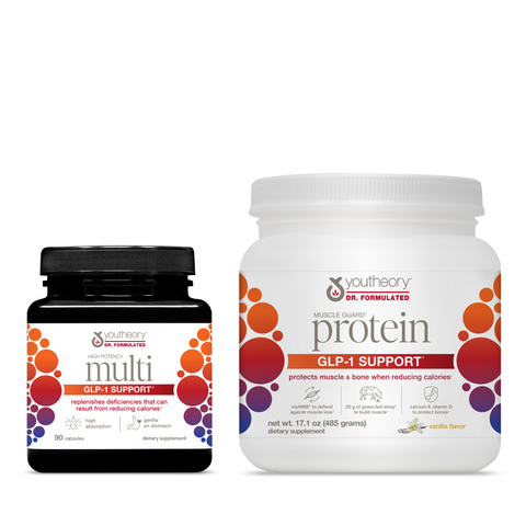 GLP-1 Support Multi + Protein Stack
