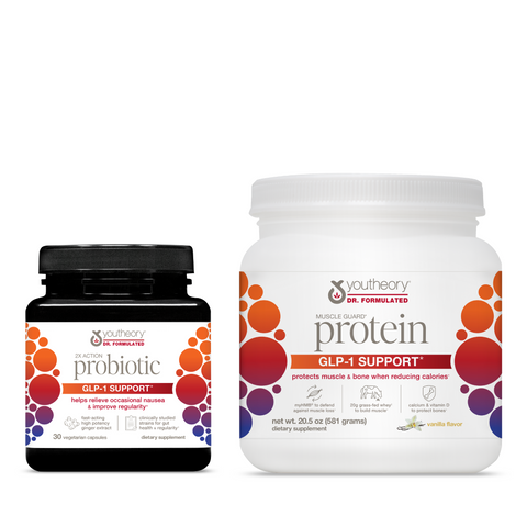 GLP-1 Support Probiotic + Protein Stack