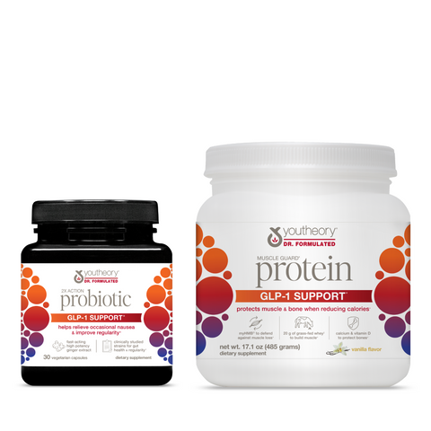 GLP-1 Support Probiotic + Protein Stack
