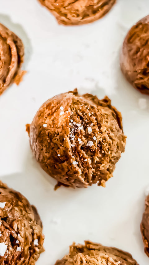 Gingerbread Cookie Dough Bites