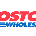 Costco Wholesale logo with red and blue text on a white background
