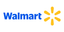 Walmart logo with blue text and yellow starburst on a white background