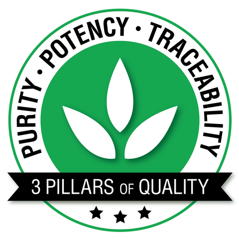 3 Pillars of Quality: Purity, Potency, Traceability