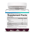 ASHG.92031 Youtheory Ashwagandha Gummies Blueberry Flavor 60 Gummies Nutrition Facts Panel