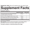 LQF.00177 Liposomal Quercetin+ Nutrition Facts Panel