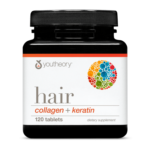 HACC.00784 Youtheory Hair Collagen + 120 Tablets Product Main Image