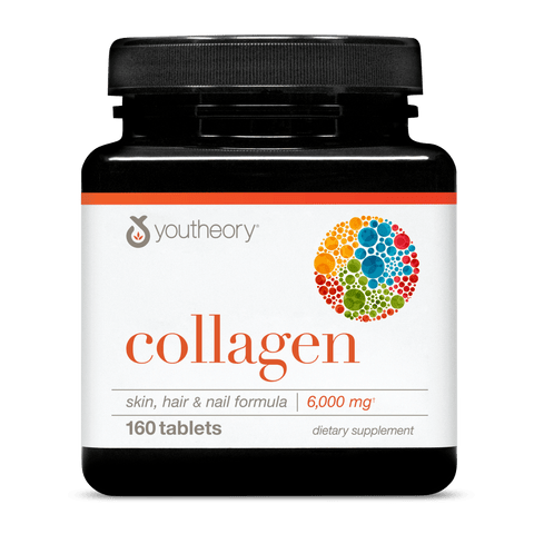 AC.00307 Youtheory Advanced Collagen 160 Tablets Product Main Image