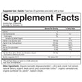 ISWG.00153.BTL Irish Sea Moss Zero Sugar Gummies Product Image - Nutrition Panel
