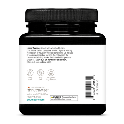 LQF.00168.BTL Liposomal Quercetin+ Product Image - Back
