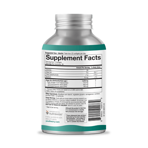 OFO.92073 Youtheory Ocean-Friendly Omega 60 Softgels Product Image - Right