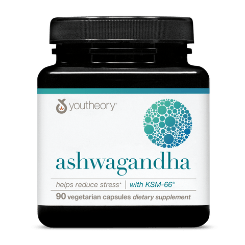 ASH.00124.BTL Youtheory Ashwagandha Capsules Product Image - Main Image