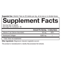AC.00307 Youtheory Advanced Collagen 160 Tablets Nutrition Facts Panel