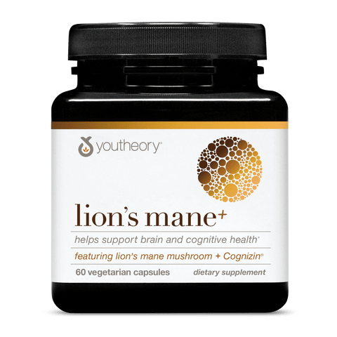 LM.92074 Youtheory Lion's Mane + 60 Capsules Product Main Image