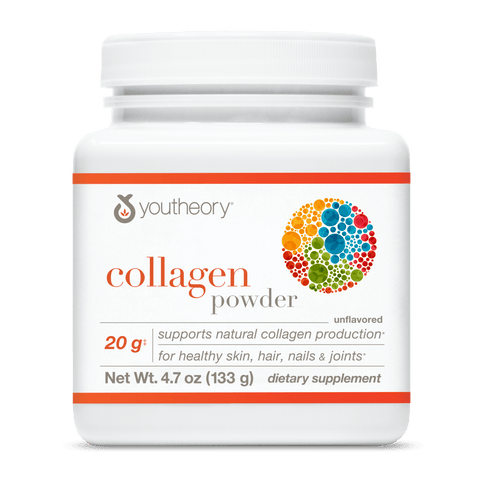 CPU.00761 Youtheory Collagen Powder Unflavored Flavor 4.7 oz Product Main Image