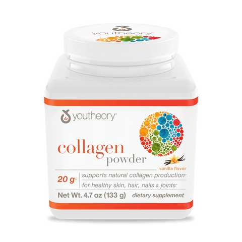 CP.00376 Youtheory Collagen Powder Vanilla Flavor 4.7 oz Product Main Image