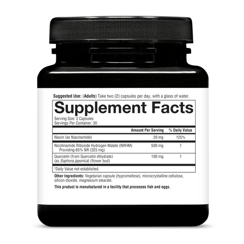 Youtheory NR + Quercetin For Cellular Energy And Health Aging