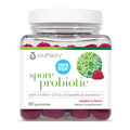 SPBG.92072 Youtheory Spore Probiotic Gummy Raspberry Flavor 60 Gummies Product Main Image
