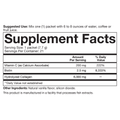 CTN.CP.00705 Youtheory Collagen Powder Packet Vanilla Flavor 21 ct Nutrition Facts Panel