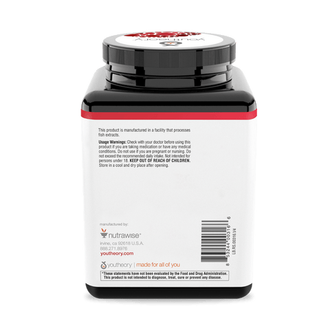 RS.00316 Youtheory Resveratrol 290 Tablets Product Image - Back