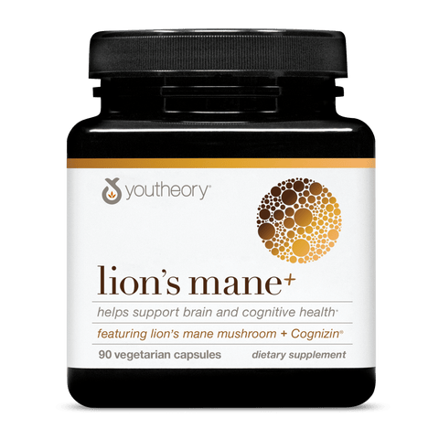 LM.00127.BTL Youtheory Lion's Mane + Capsules Product Image - Main Image