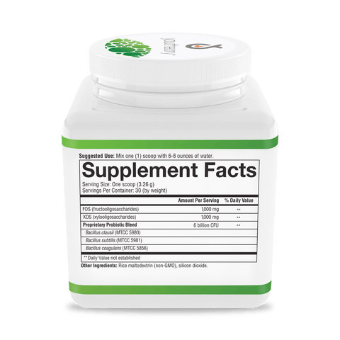 SPBPA.00721 Youtheory Spore Probiotic Powder Sweet Flavor 3.45 oz Product Image - Right