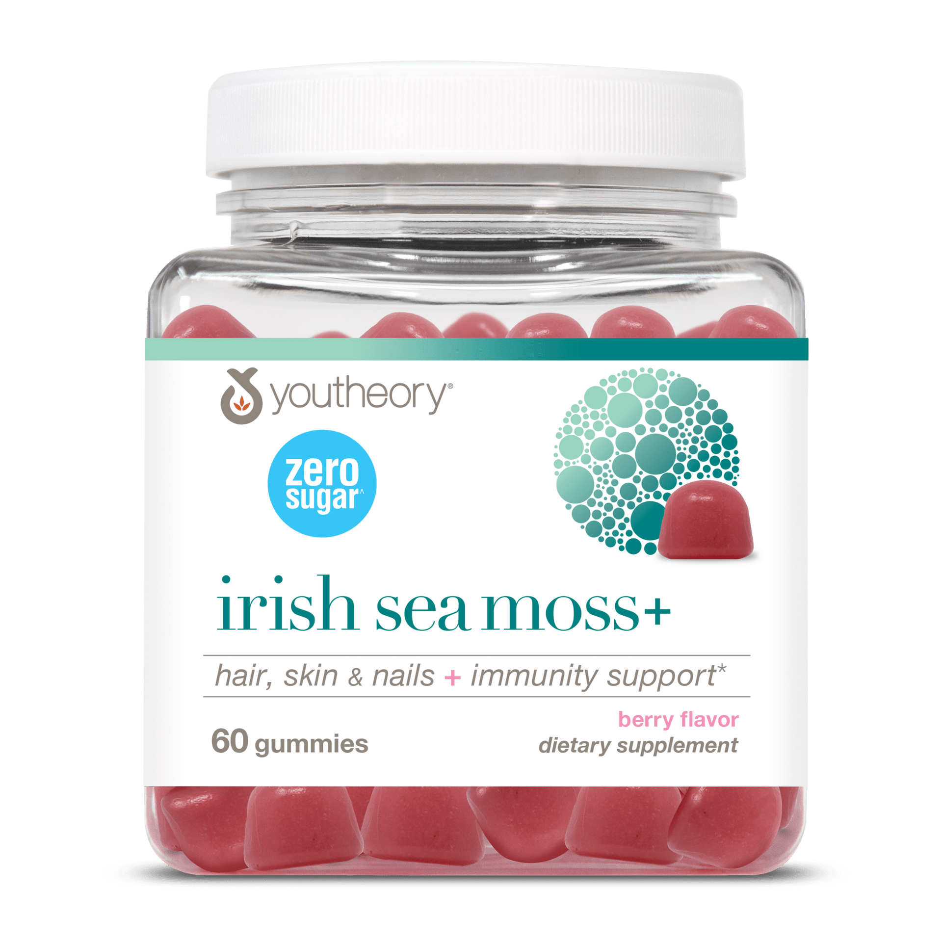 Irish Sea Moss Zero Sugar Gummies – Youtheory