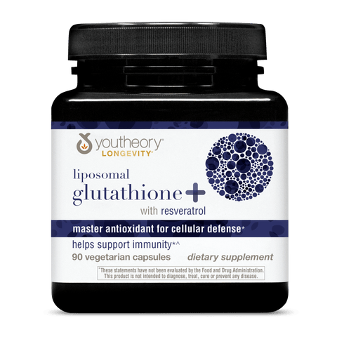 LPG.00169.BTL Youtheory Liposomal Glutathione+ Product Image - Main Image