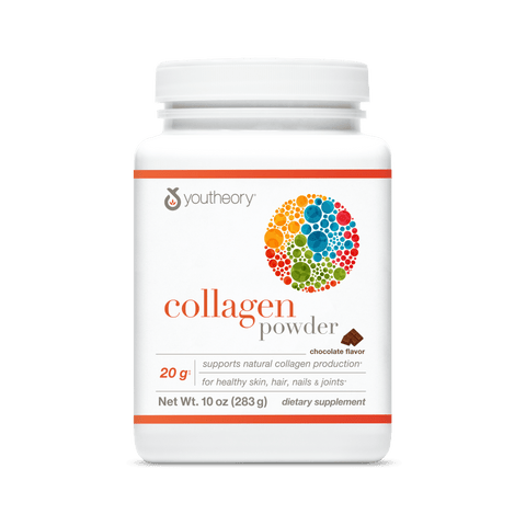CPC.00021 Youtheory Collagen Powder Chocolate Flavor 10 oz Product Main Image