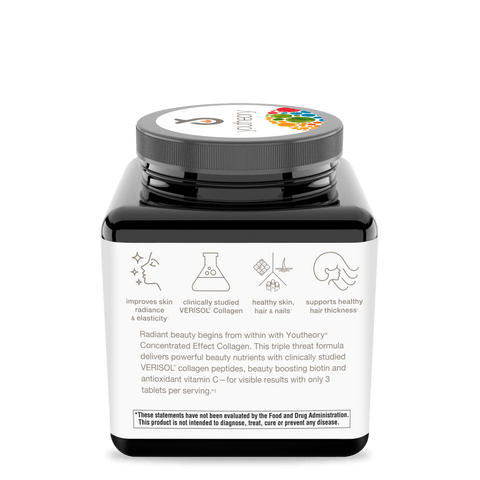 CC.00105.BTL Youtheory Concentrated Effect Collagen with Verisol Tablets Product Image - Left