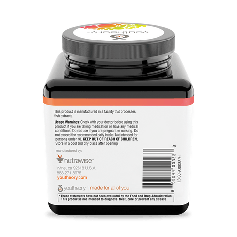 SCFA.00383 Youtheory Slimming Citrus Fruit 60 Capsules Product Image - Back
