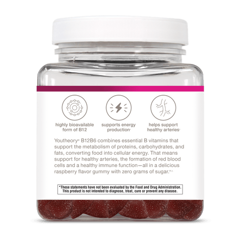 B12B6G.00151 Youtheory Vitamin B12B6 Gummy Gummies Product Image - Left