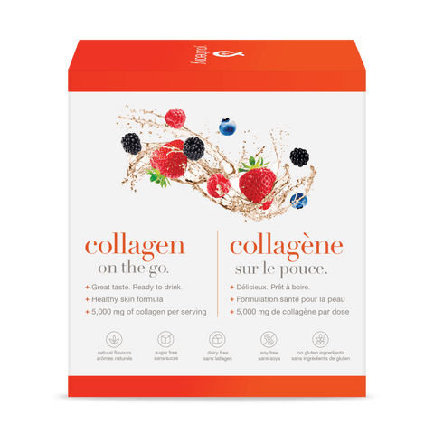 31001881 Youtheory Collagen Liquid 5,000 mg, Natural Berry, 12 ct Serving Information