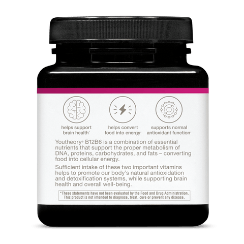 B12B6.92034 Youtheory B12B6 Capsule 60 Capsules Product Image - Left