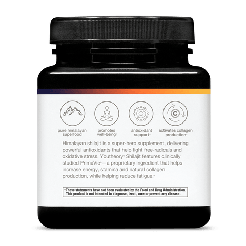 SHA.00757 Youtheory Shilajit 60 Capsules Product Image - Left