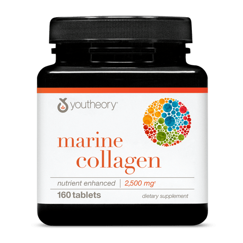 MC.00313 Youtheory Marine Collagen 160 Tablets Product Main Image