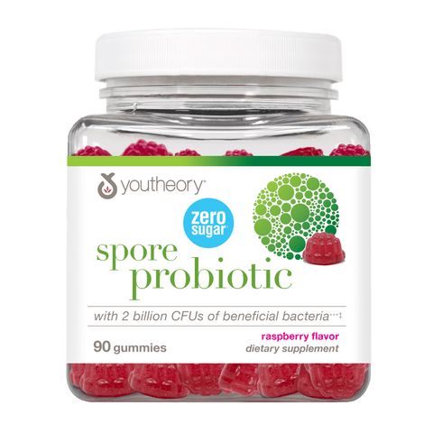 SPBG.00135.BTL Youtheory Spore Probiotic Gummy Gummies Product Image - Main Image