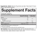 SPBG.00135.BTL Youtheory Spore Probiotic Gummy Gummies Product Image - Nutrition Panel